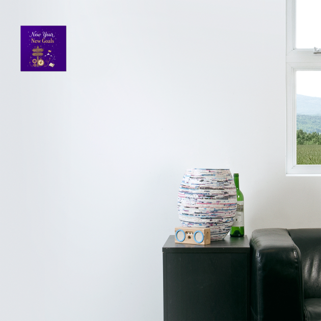 New Year New Goals by Creatifly Graphic Tees